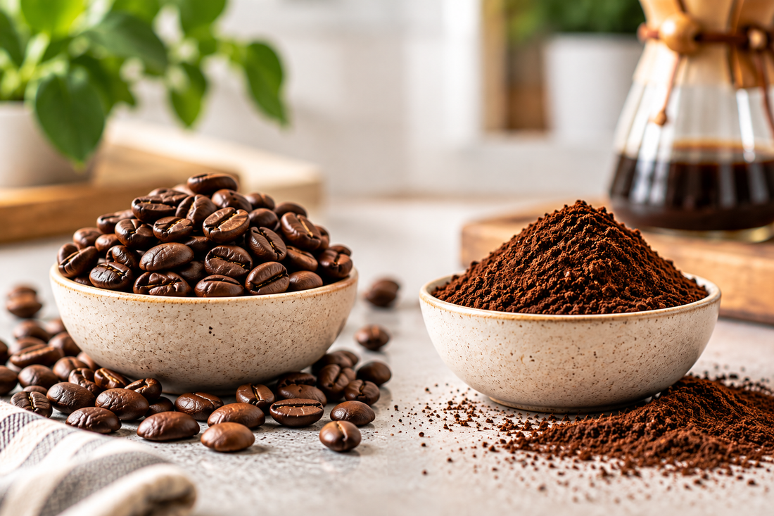 Whole Beans vs Ground Coffee: Which Gives You Better Coffee at Home?