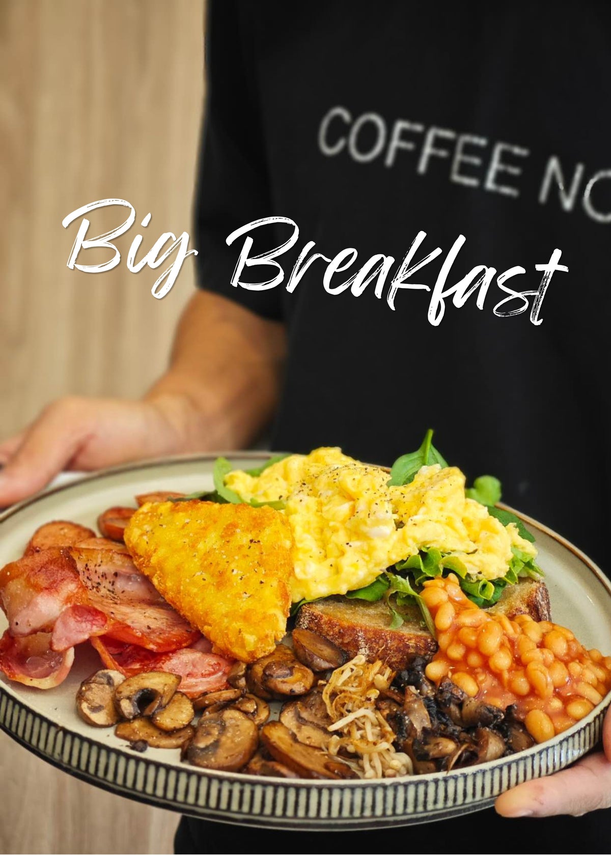 Coffee Note brunch plate