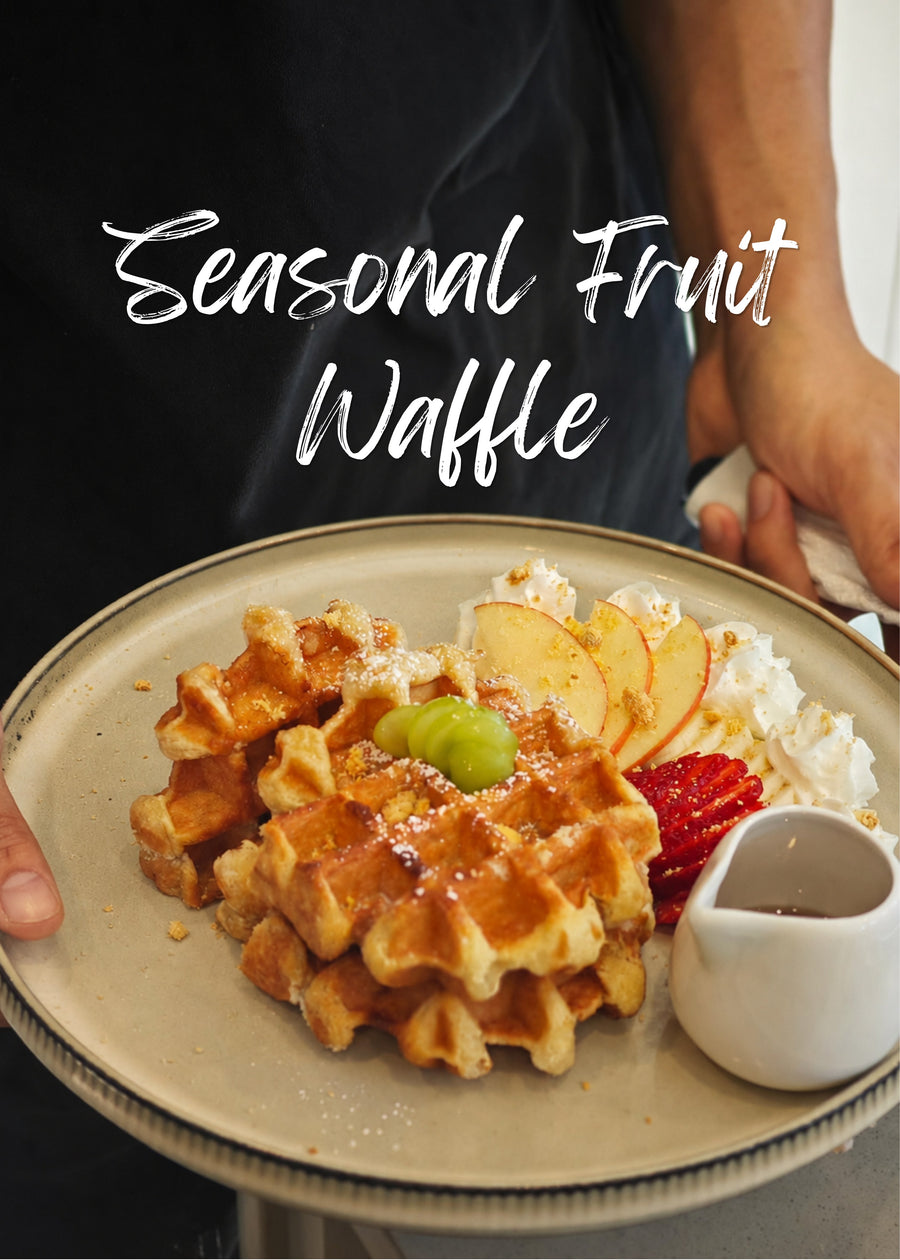 Seasonal Fruit Waffle