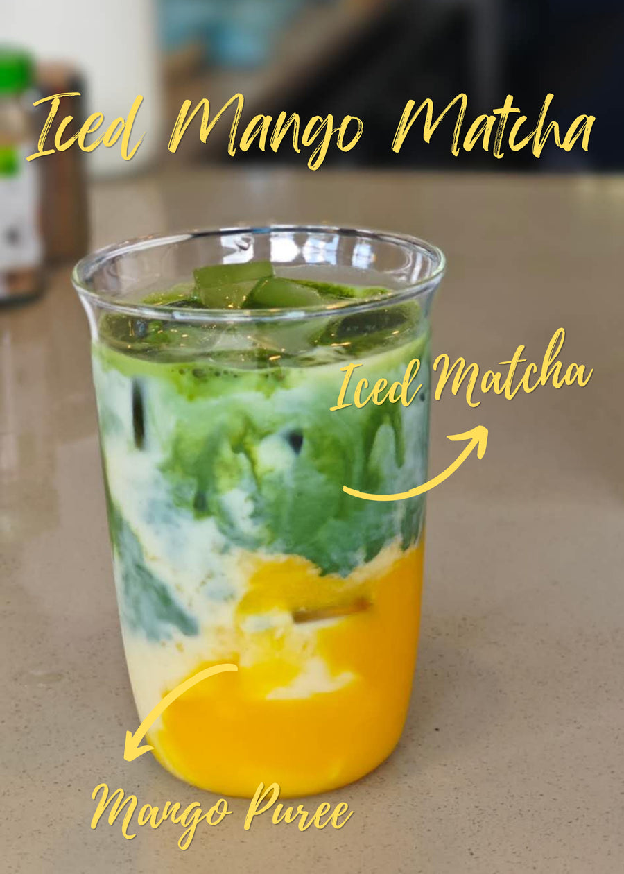 Iced Mango Matcha