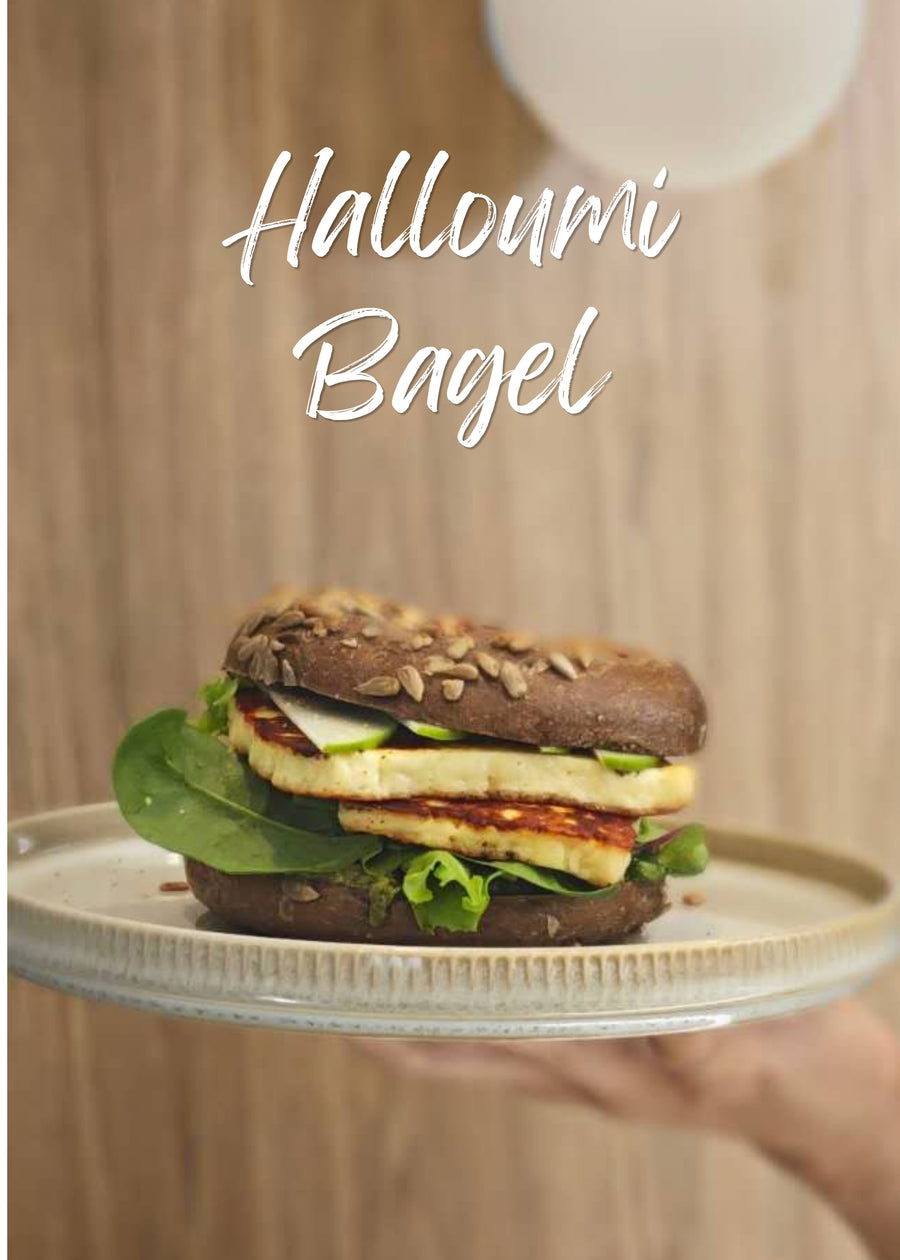 Halloumi Bagel