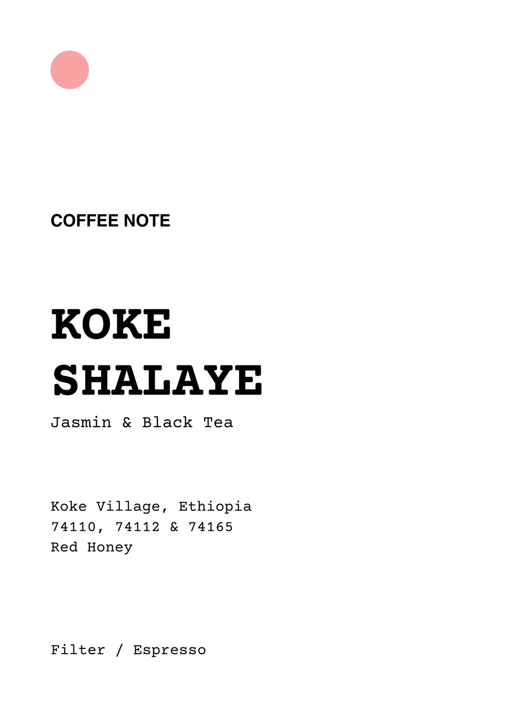 Koke Shalaye